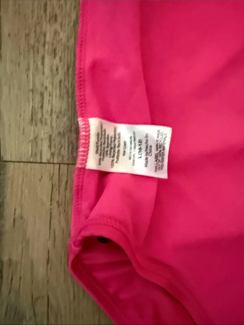 wonder nation Hot Pink Heart Accent One-Piece Swimsuit